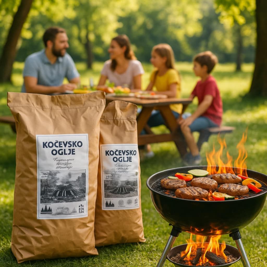 Kočevsko oglje iz leske 3 kg